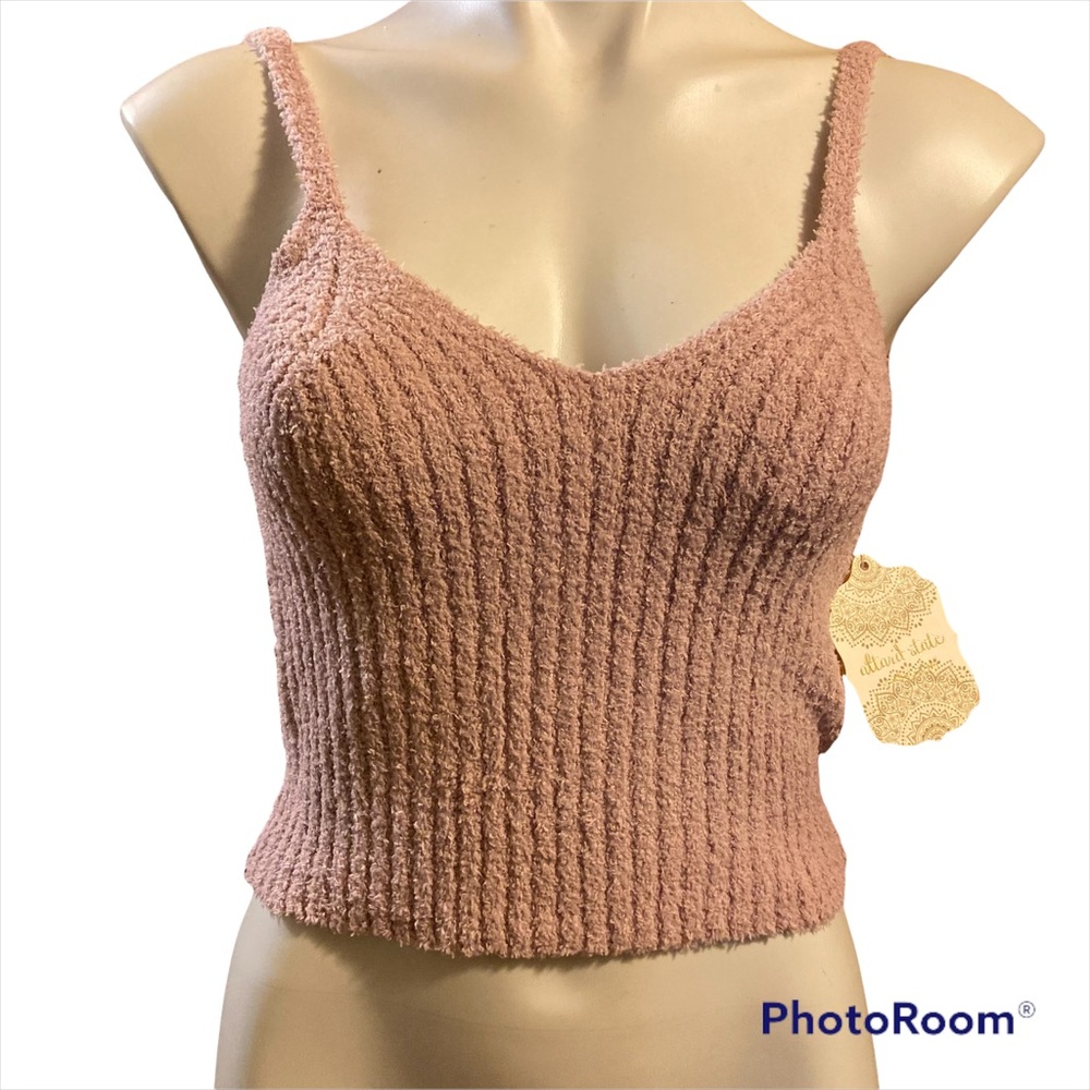 ALTAR’D STATE INTIMATES soft mauve tank top - Picture 1 of 5